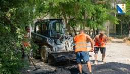 600 м² асфальта обновят на улице Коммунистической в Севастополе 