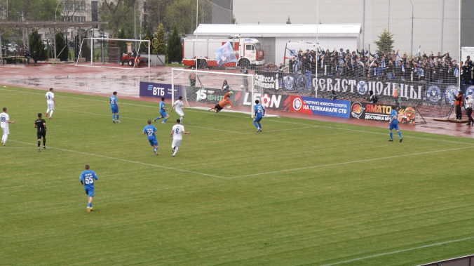 ФК «Севастополь» обыграл ФК «Чайка-М» со счётом 2:0