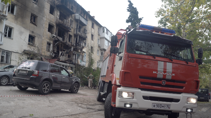 В Севастополе ликвидируют последствия атаки ВСУ