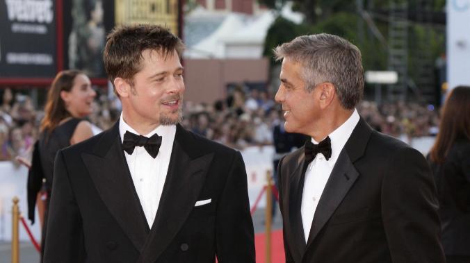 Брэд Питт и Джордж Клуни предложили продюсерам снизить их гонорары