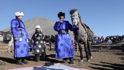 Новый год по-тувински: Шагаа отметили в горах