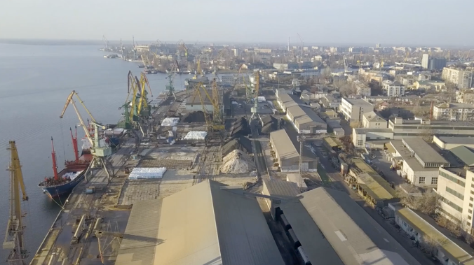 Боевики Украины заминировали выход из порта Херсона