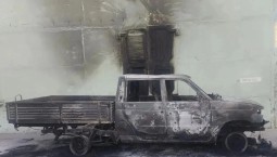В Энергодаре дрон атаковал машину «Тепловодоканала»