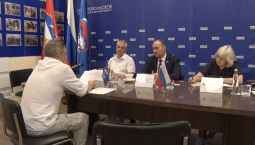 Дмитрий Белик провёл приём севастопольцев по социальным вопросам