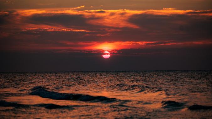 Украинский беспилотник сбили над Чёрным морем ночью