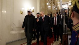 Президент ОАЭ посетил Россию в куртке от Путина