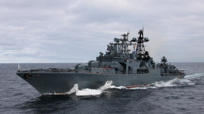 Российский флот начинает учения в Арктике