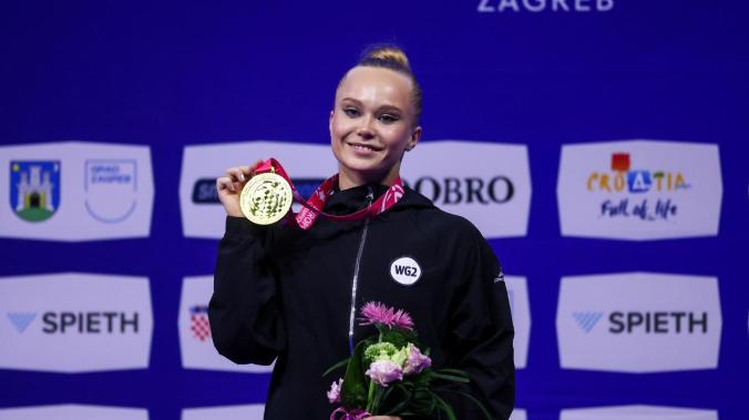 Российские гимнастки и пловцы взяли золото в Европе