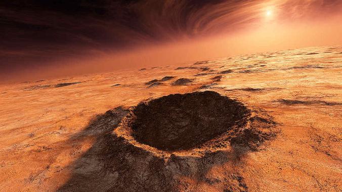 NASA: для поиска жизни на Марсе придется копать глубже
