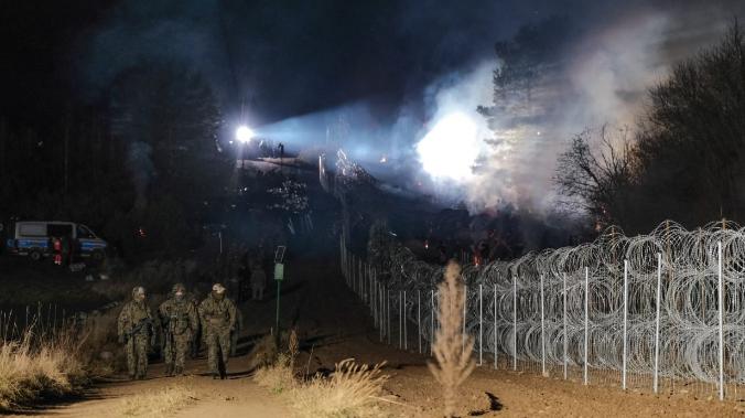 Польские силовики задержали всех прорвавшихся из Белоруссии мигрантов