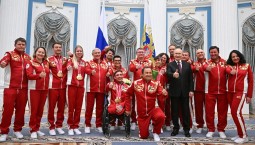 Путин: российские паралимпийцы вдохновили и восхитили мир