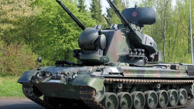 Артиллерийские установки Gepard прибыли на Украину