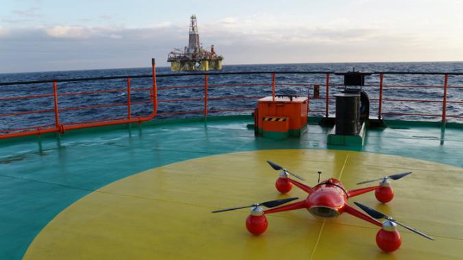В России создан амфибийный БПЛА-спасатель Seadrone