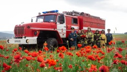 Пожарная часть в Инкермане отметила 90-летие 