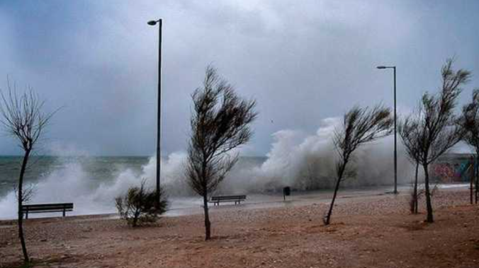 На Крит обрушился разрушительный шторм