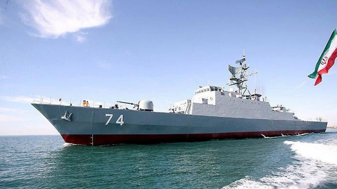 Иранский эсминец вошел в эстонские территориальные воды 