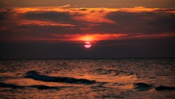 Украинский беспилотник сбили над Чёрным морем ночью