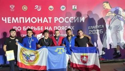 Крымские борцы взяли медали на чемпионате России