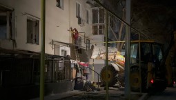 На улице Павла Корчагина восстанавливают газоснабжение 