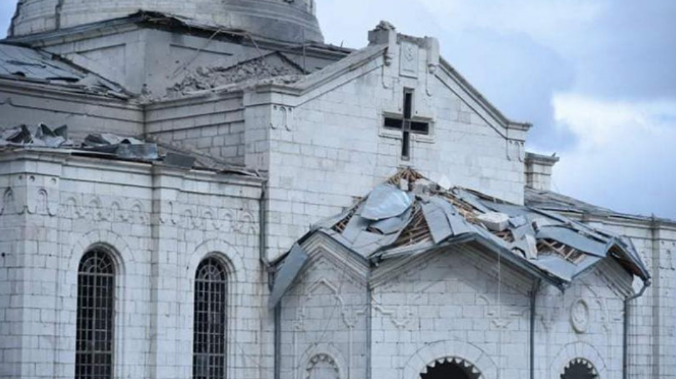Очередное преступление Азербайджана, вызов цивилизованному миру: МИД Армении - об обстреле церкви в Шуши