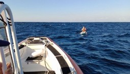 В Севастополе спасли сап-сёрфера в 6 км от берега