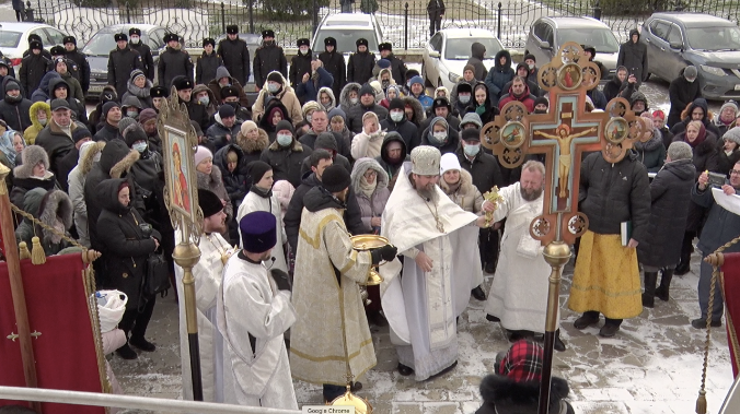 Крещение севастополь. Молебен на крещение Господне.