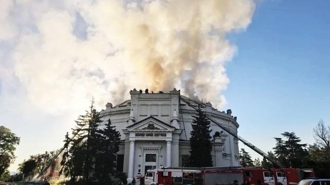 Как сотрудники музея спасали горевшую Панораму в Севастополе 