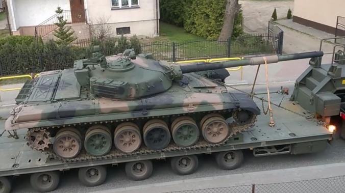 Российские танкисты раскритиковали трофейный польский Т-72