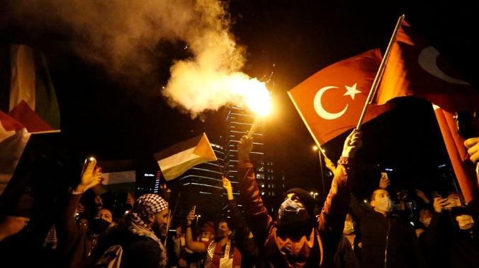 В Турции призвали к военному вмешательству в палестино-израильский конфликт