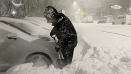 Камчатку накрыл мощный циклон со снегом и дождём