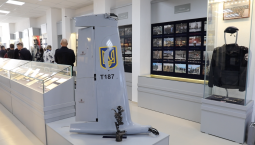 В севастопольском музее МВД выставлен обломок беспилотника Bayraktar