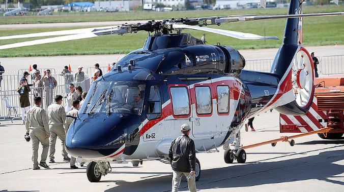 Заводские испытания многоцелевого вертолета Ка-62 завершат осенью
