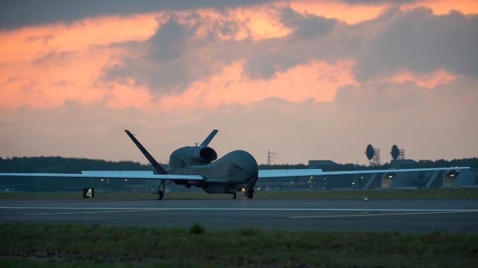 Российские ПВО отпугнули американский БПЛА RQ-4 Global Hawk от Керченского пролива 