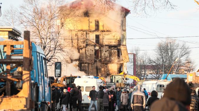 В Тымовском районе Сахалина объявили траур после взрыва газа в жилом доме