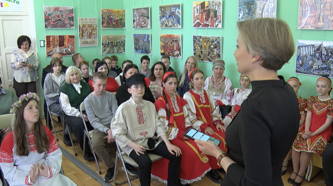 «Библионочь»: дети Севастополя познакомились с культурой народов России