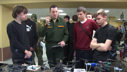 Студентам Севастополя показали работу беспилотников