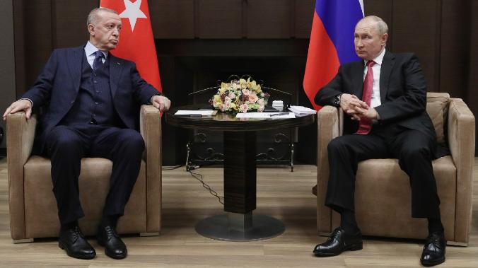 Владимир Путин упрекнул Эрдогана в поставках БПЛА «Bayraktar» на Украину