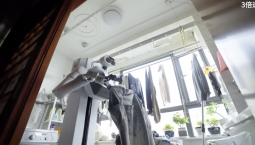 В Китае создали робота, способного убирать дом