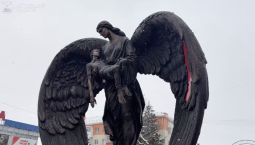 В Белгороде открыли мемориал погибшим от атак ВСУ