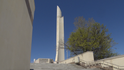 После атаки ВСУ повреждён обелиск «Штык и Парус»