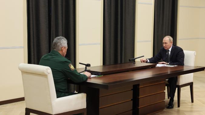 Путин поблагодарил граждан, вступивших в ряды ВС РФ
