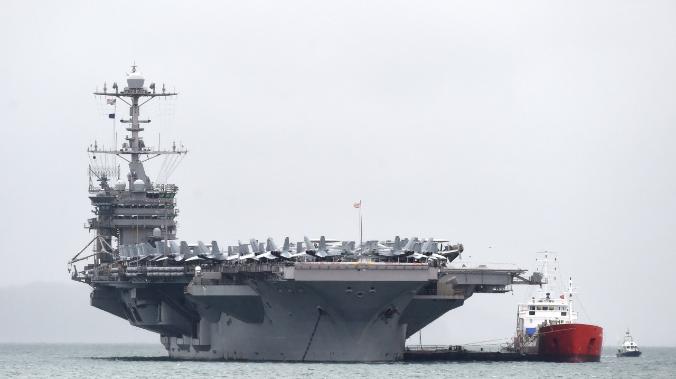Китайские СМИ предостерегли Россию от  удара по авианосцам ВМС США