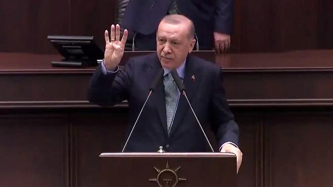 Эрдоган вводит традицию на «национальное» приветствие 