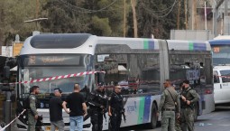 В Иерусалиме стрелки атаковали пассажирский автобус