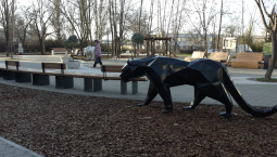 Новый сквер открыли на проспекте Генерала Острякова