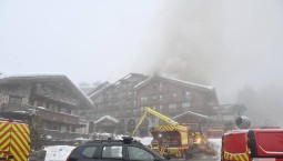 В отеле Куршевеля не могли потушить пожар 12 часов