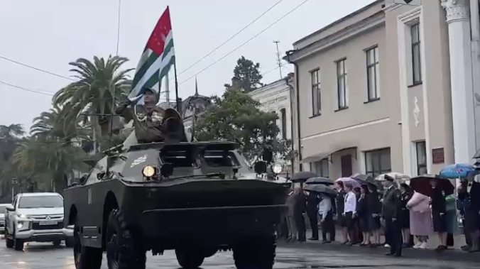 Абхазия отметила 33-ю годовщину Дня Победы