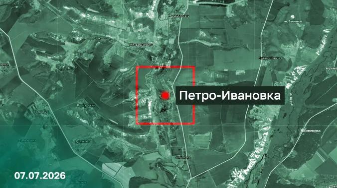 Взято под контроль село в Харьковской области