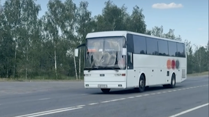 Автобус Минск – Гомель – Анапа атаковал дрон ВСУ