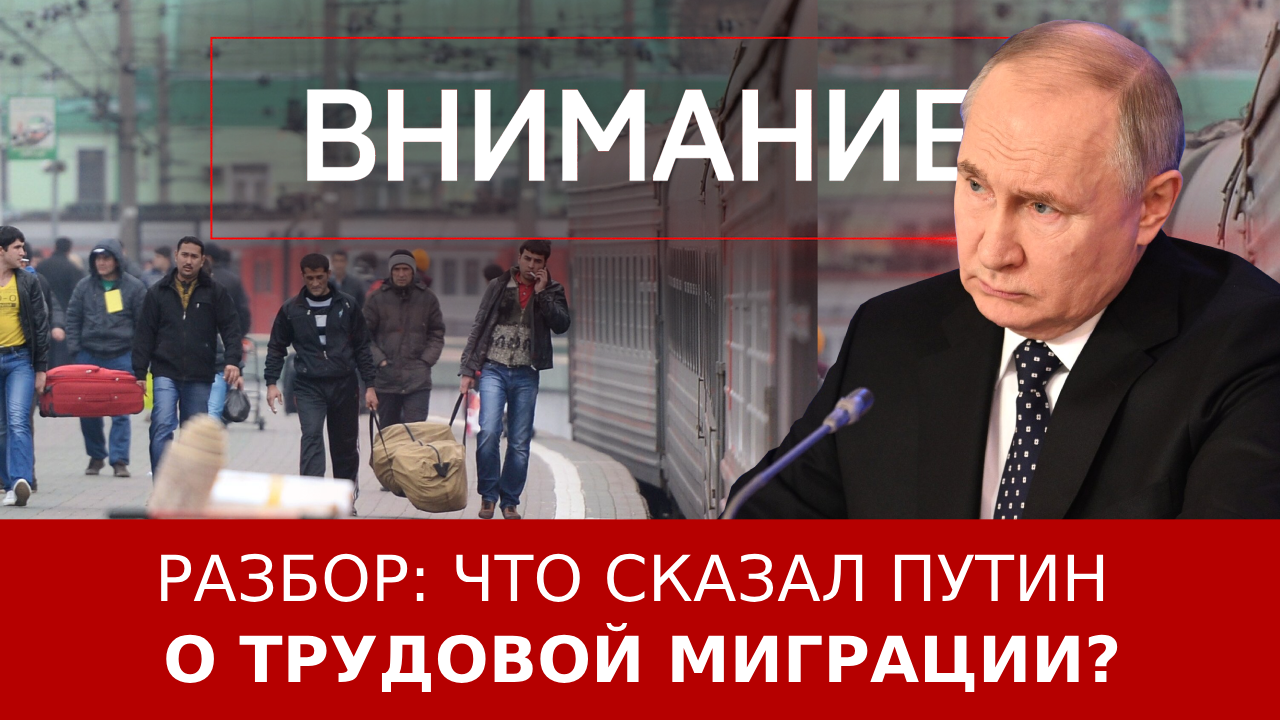 Разбор: что сказал Путин о трудовой миграции? ::Первый Севастопольский